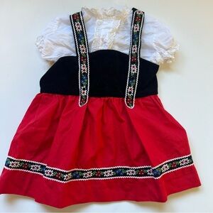 Toddler Size 2T Traditional Dirndl